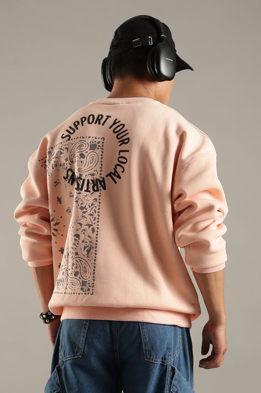 Support Local Artisan Bandana Sweatshirt