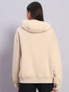 Women’s Beige Acid Wash Hoodie