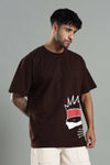 Gojo Saturo Brown Oversized T-shirt