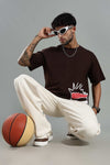 Gojo Saturo Brown Oversized T-shirt