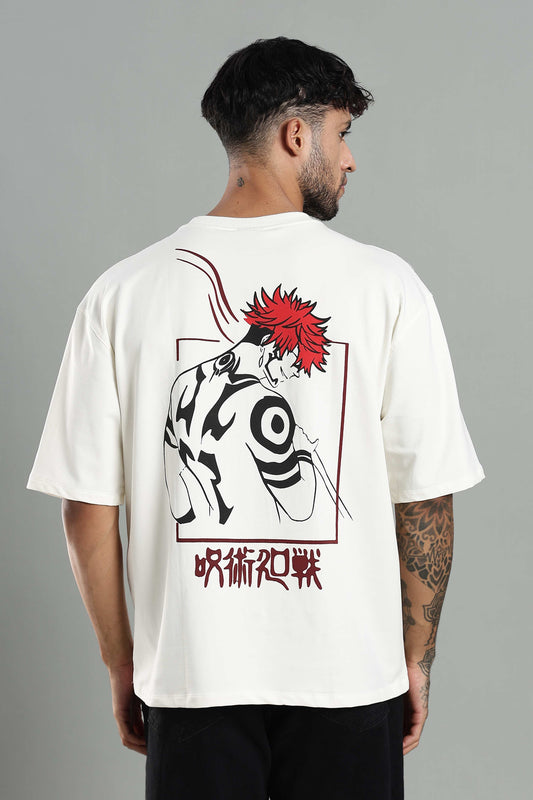 Sakuna Off White Oversized T-shirt
