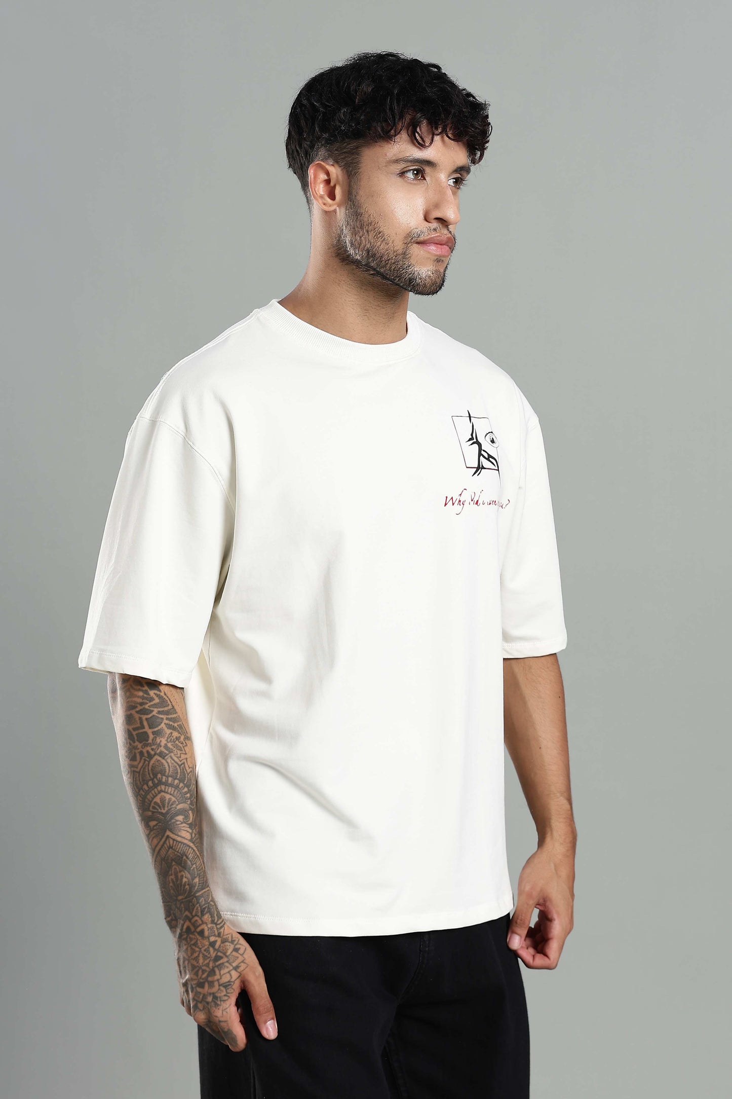 Sakuna Off White Oversized T-shirt