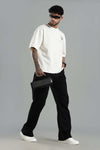 Sakuna Off White Oversized T-shirt