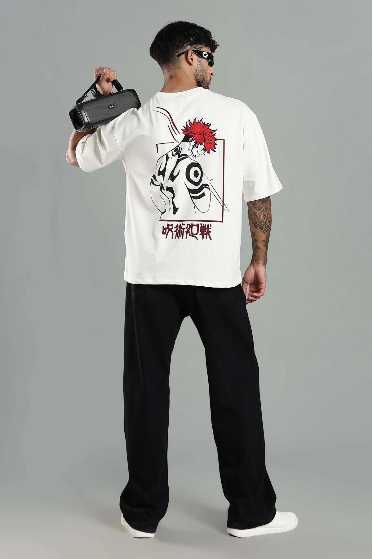 Sakuna Off White Oversized T-shirt