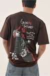 Gojo Saturo Brown Oversized T-shirt
