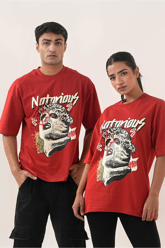 Notorious Red Oversized T-shirt