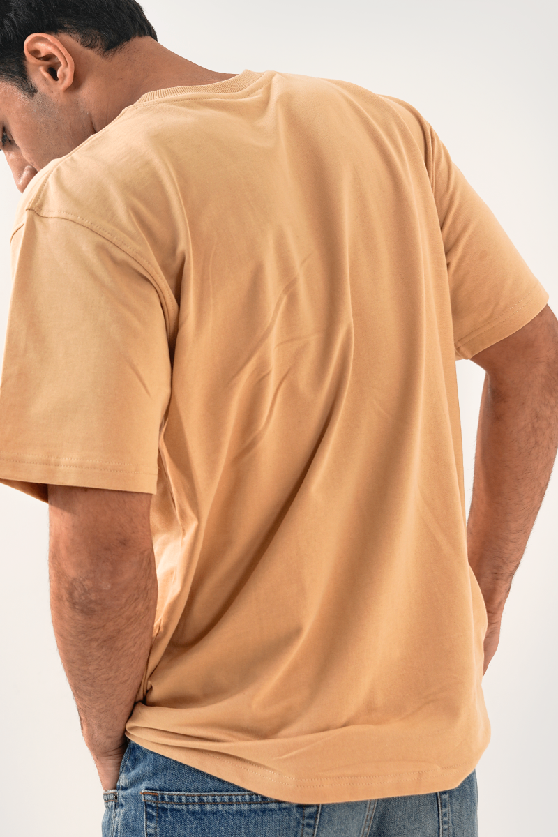 Alpha Beige Oversized T-shirt