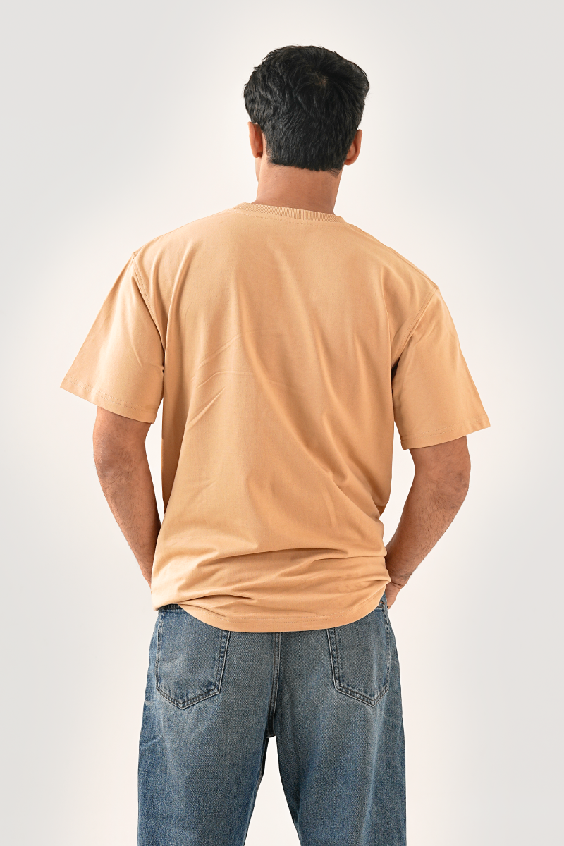 Alpha Beige Oversized T-shirt