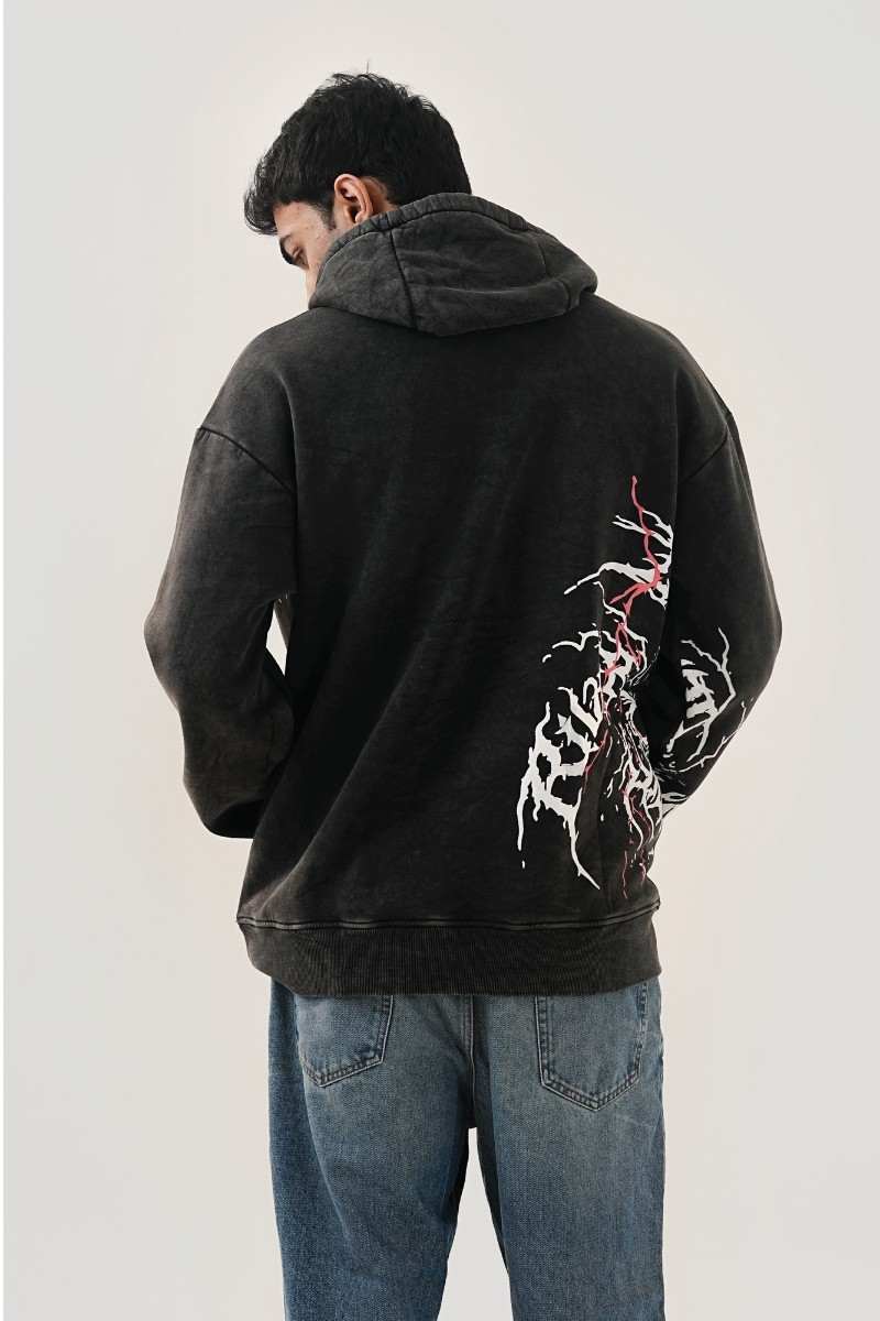 Oversized Black Hoodie (Mens)