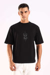 Off Limit Black Oversized T-shirt