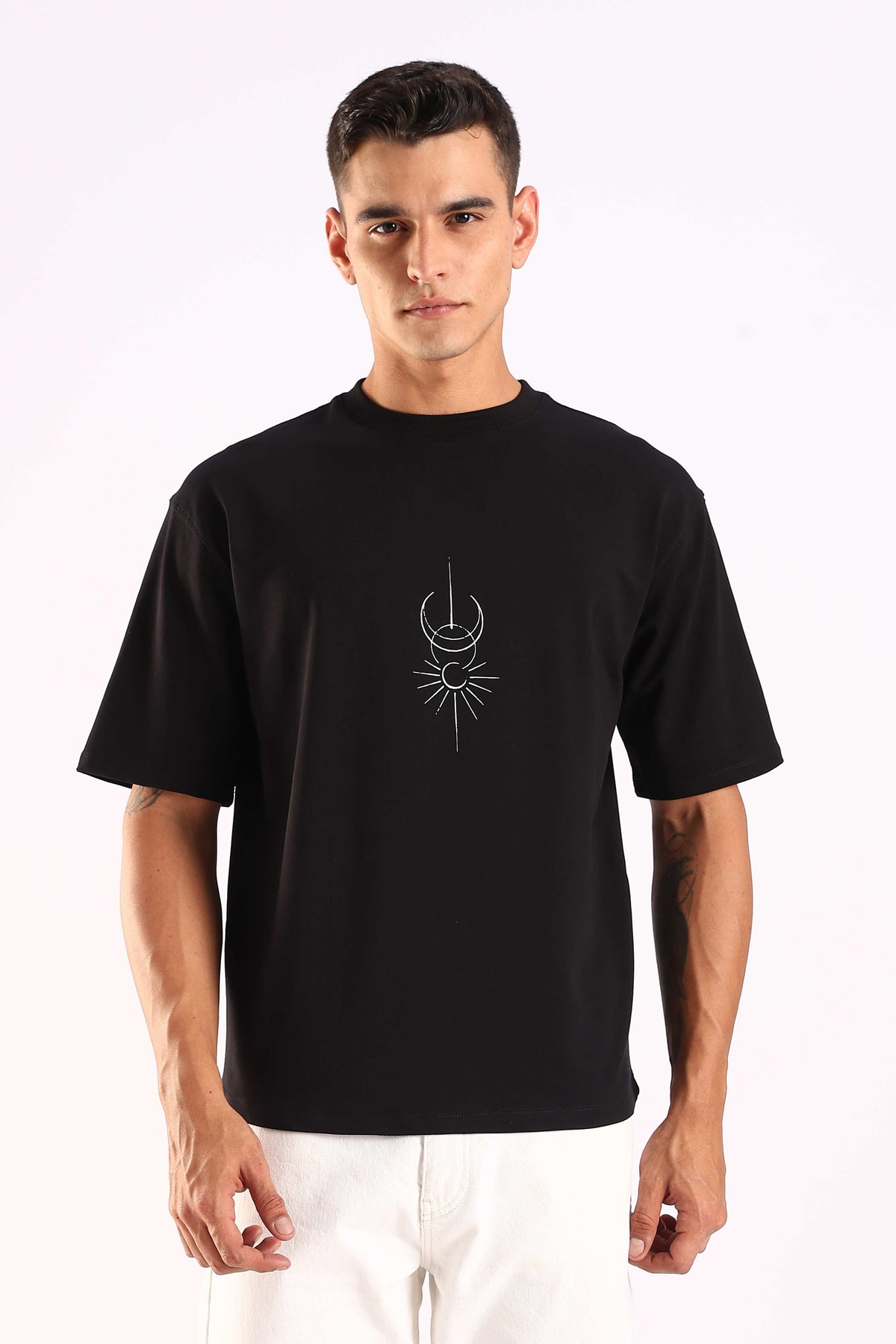 Off Limit Black Oversized T-shirt