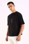 Off Limit Black Oversized T-shirt