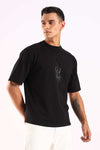 Off Limit Black Oversized T-shirt
