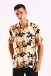 Abstract Tie-Dye Half Sleeve Shirt