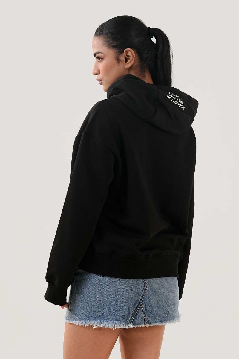 Bulletproof Black Hoodie (Womens)