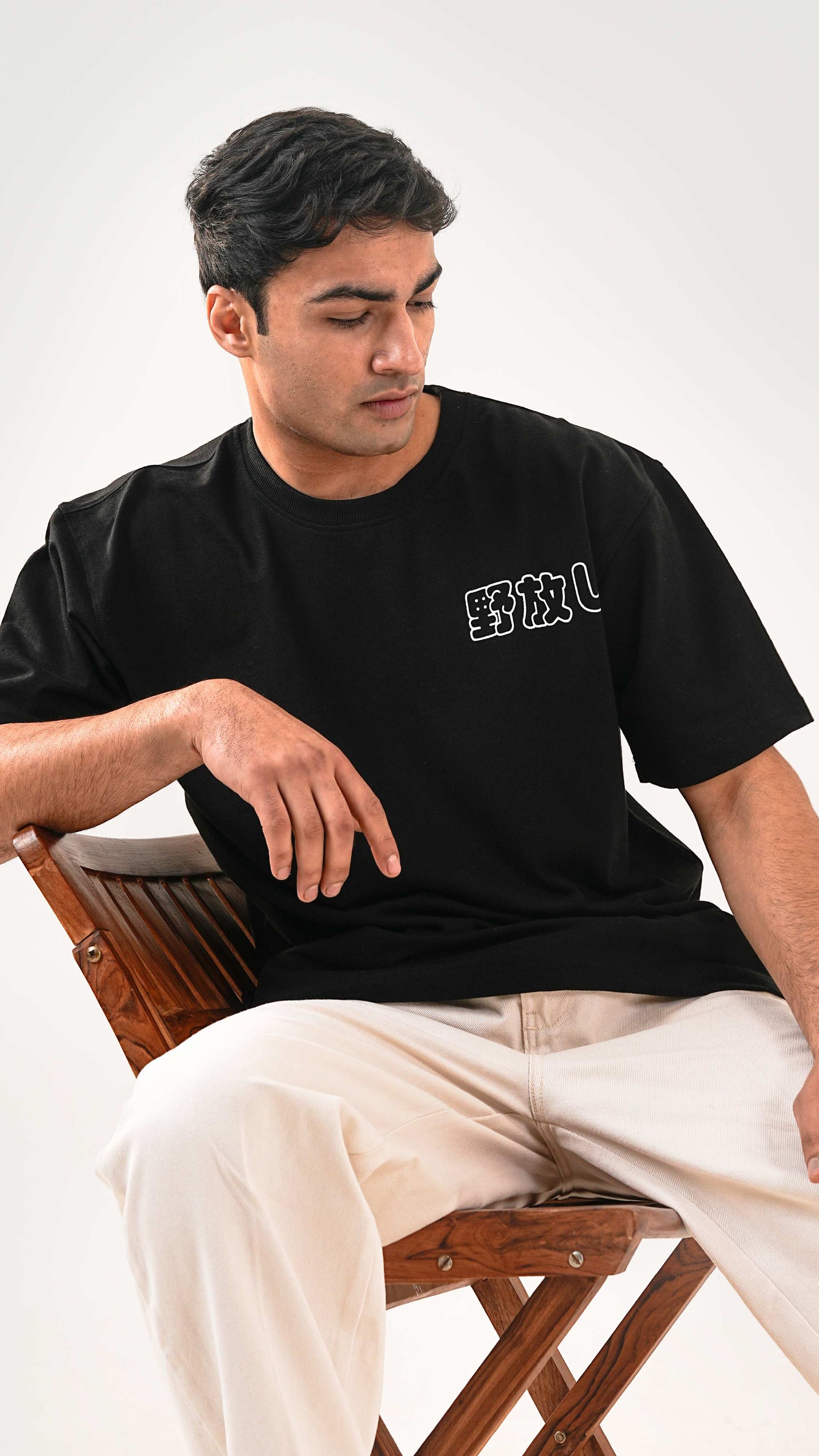 Dragon Black Oversized T-shirt
