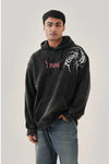 Oversized Black Hoodie (Mens)