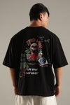Trust Who Black Oversized T-shirt
