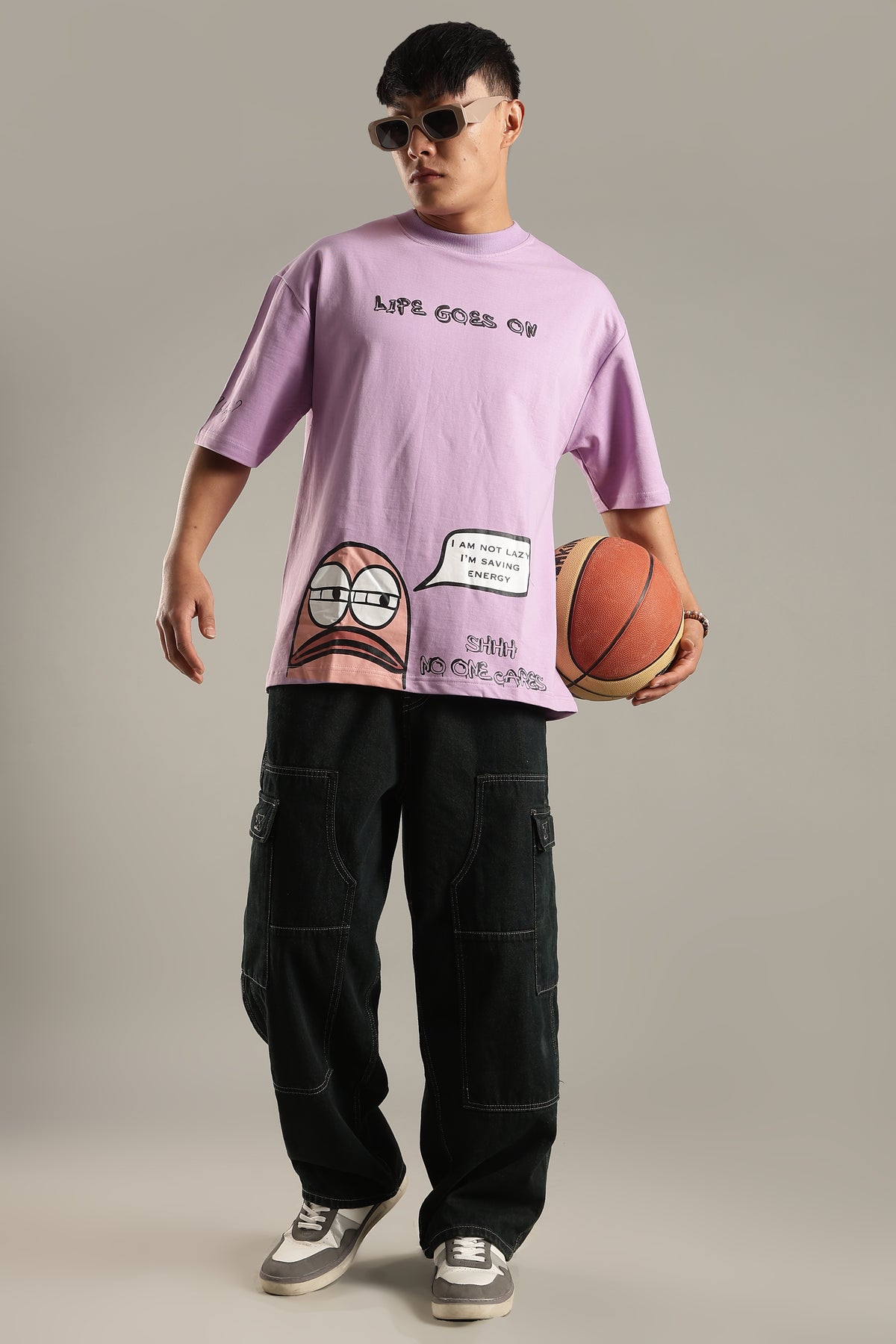 Monday Blues Lavender T-shirt