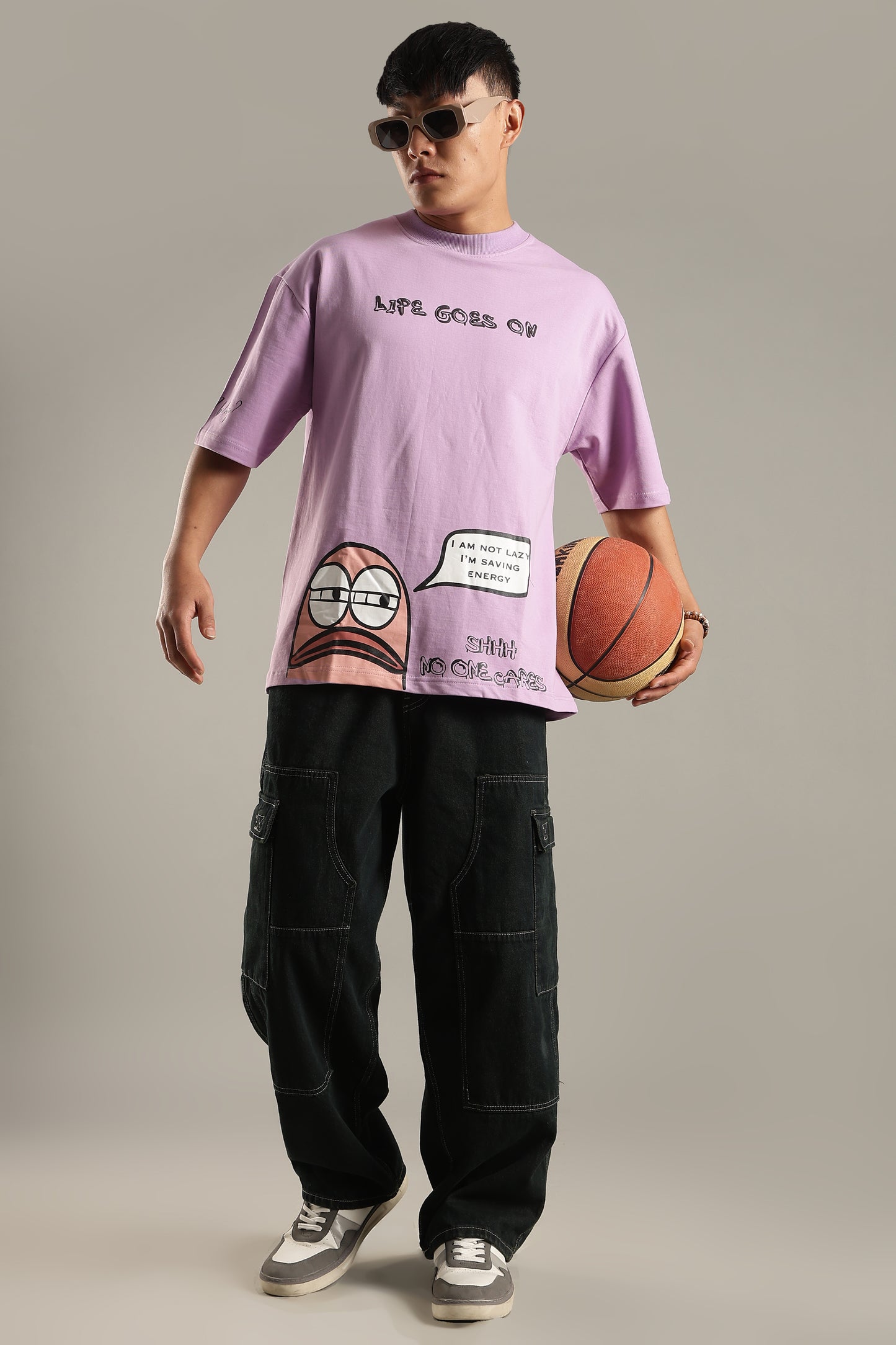 Monday Blues Lavender T-shirt