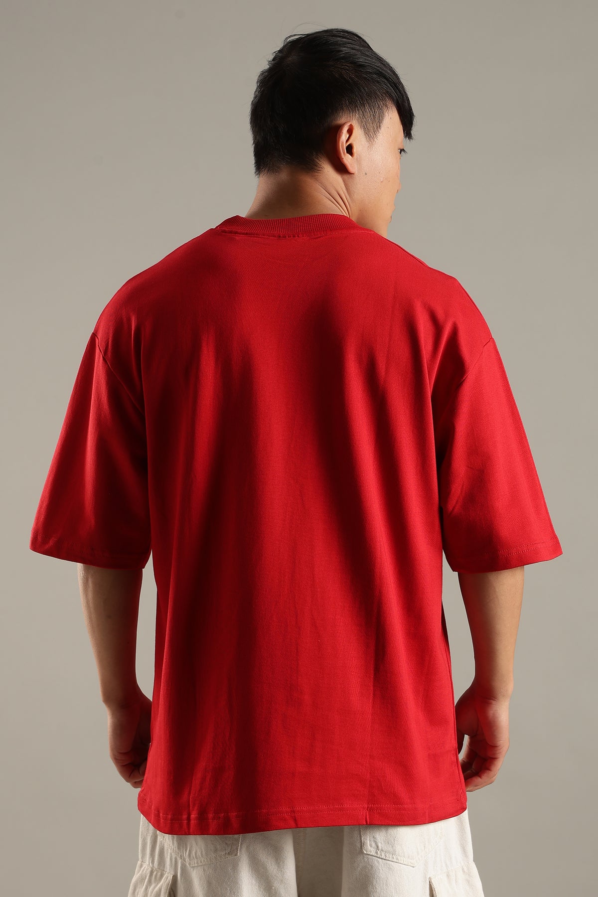 Notorious Red Oversized Couple T-shirt