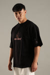 Trust Who Black Oversized T-shirt