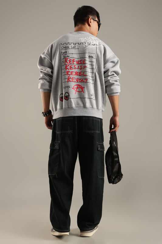 Trust no one sweatshirt