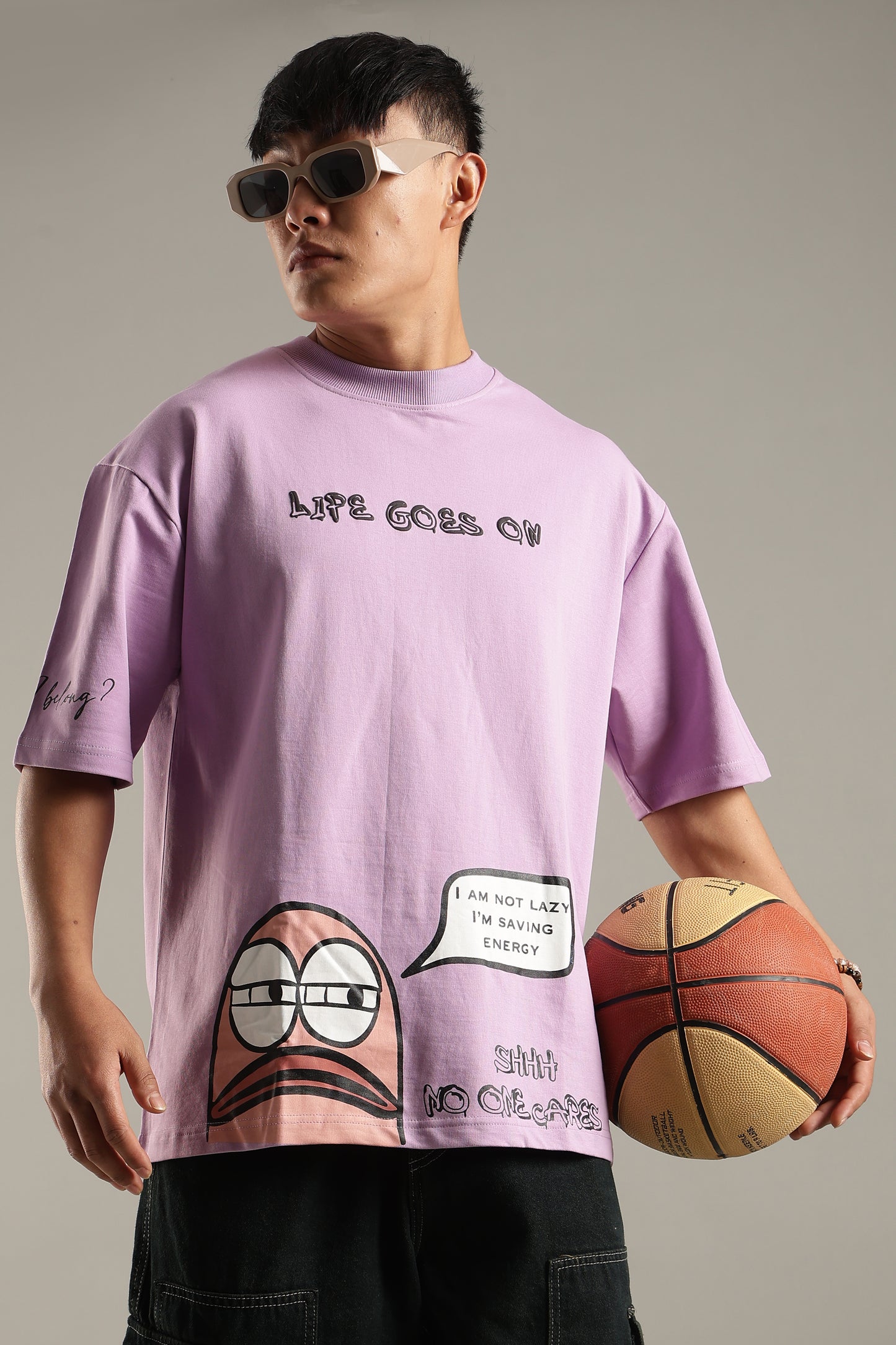 Monday Blues Lavender T-shirt