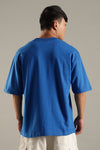 Mortem Royal Blue Oversized T-shirt
