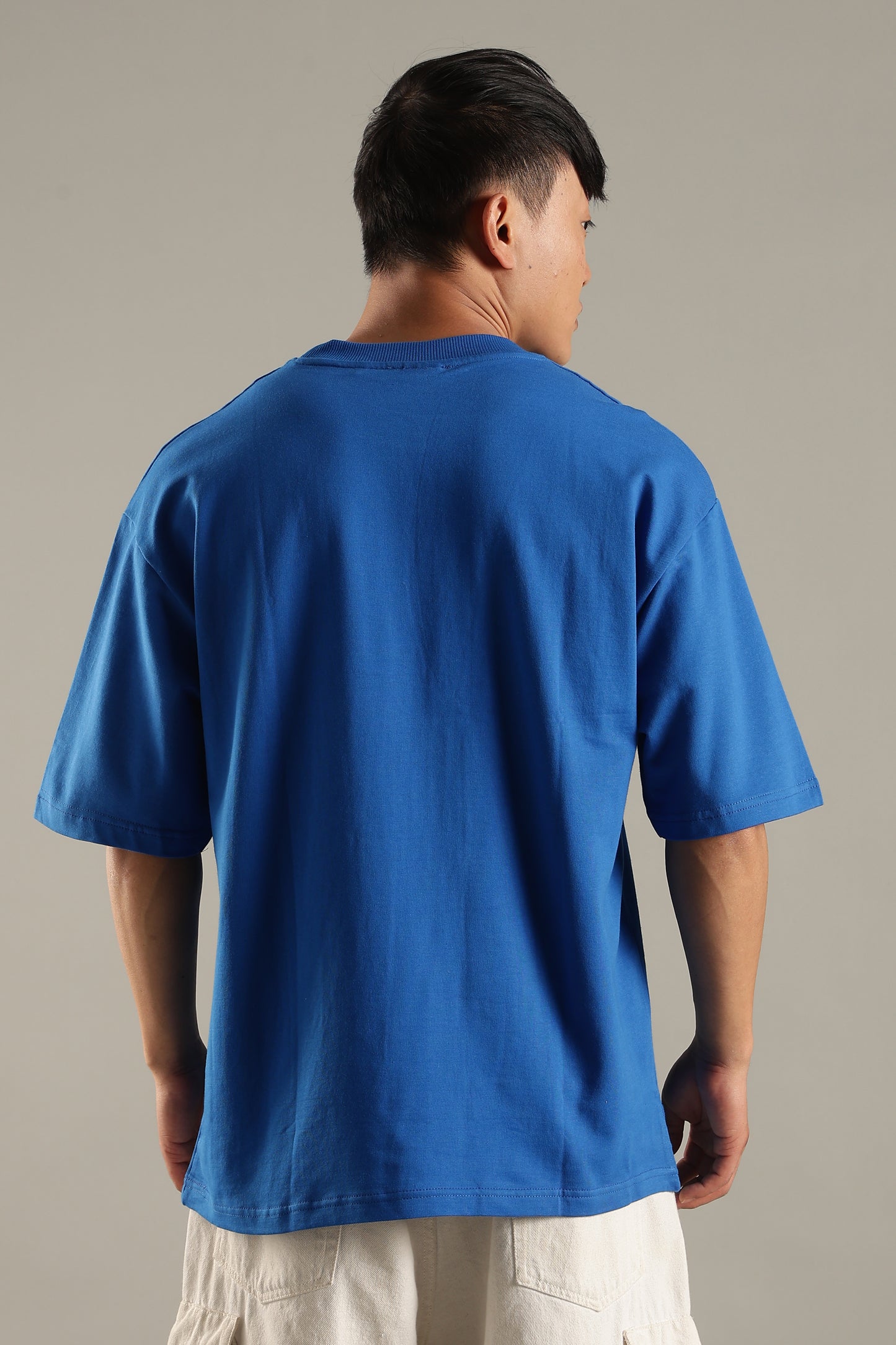 Mortem Royal Blue Oversized T-shirt