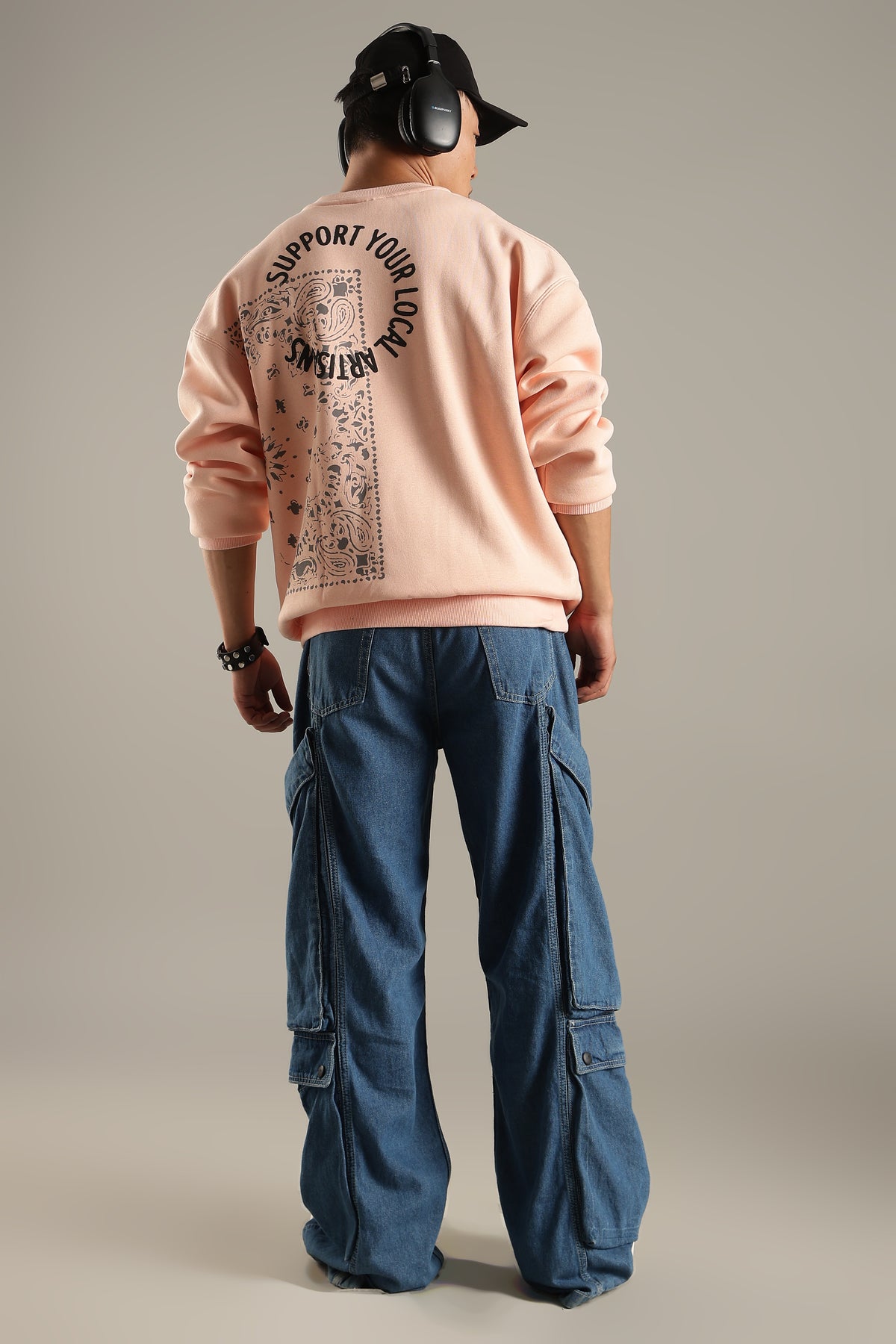 Support Local Artisan Bandana Sweatshirt