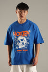 Mortem Royal Blue Oversized T-shirt