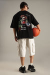 Trust Who Black Oversized T-shirt